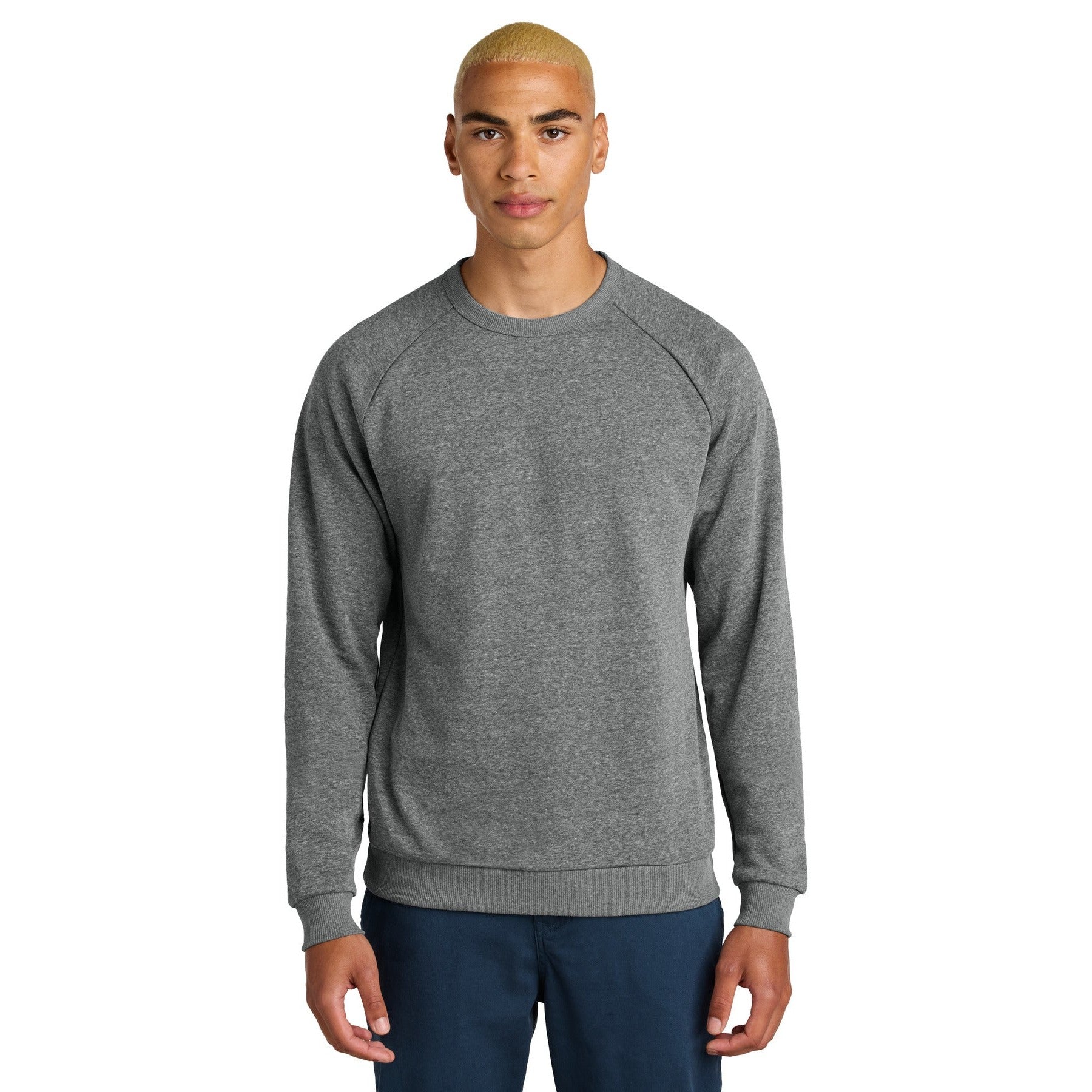 District-District® Perfect Tri® Fleece Crewneck Sweatshirt DT1304-MedTech-5